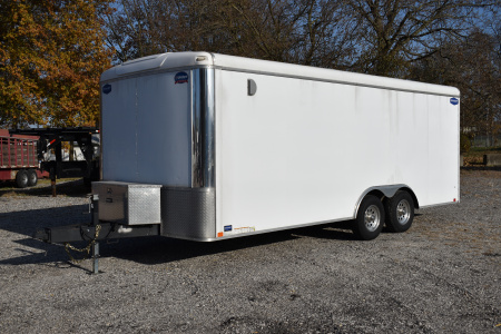 Used 2019 United Trailers ULT 8.5X20 RAMP 6'6" TALL Car / Racing Trailer