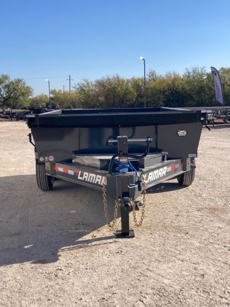 New 2026 Lamar Trailers BD 83" X 12' DL - 14K LOW-PRO DUMP TRAILER