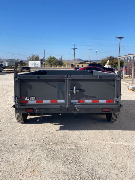 New 2026 Lamar Trailers BD 83" X 12' DL - 14K LOW-PRO DUMP TRAILER