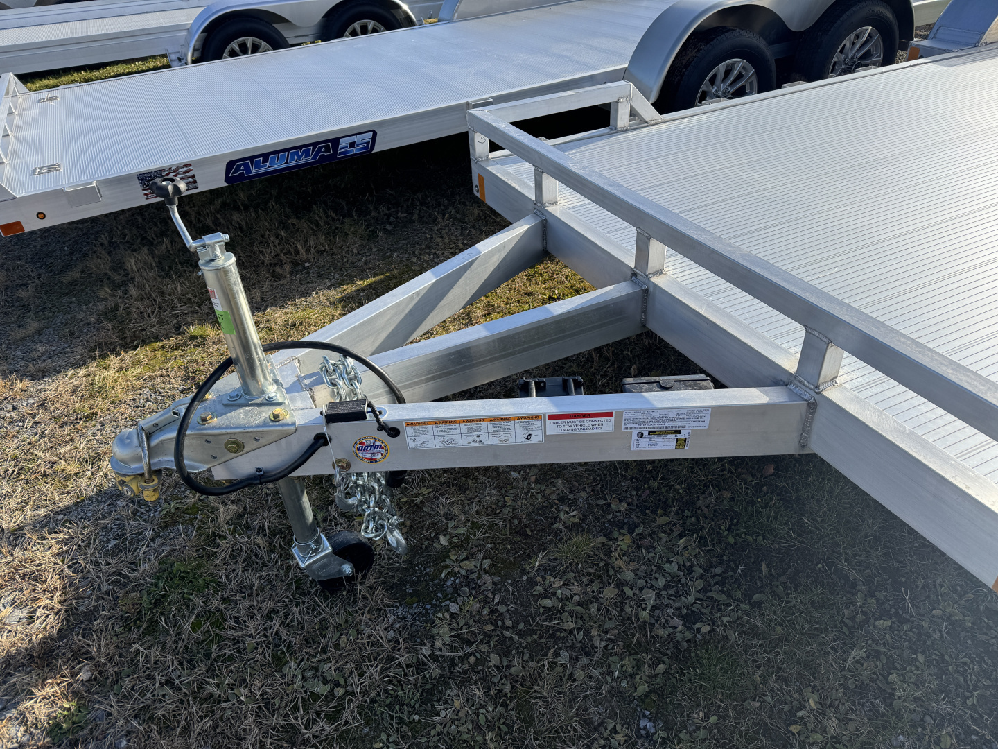 New 2026 Mission 2026 MOCH8X20 AL 7K Aluminum Deck Car Hauler