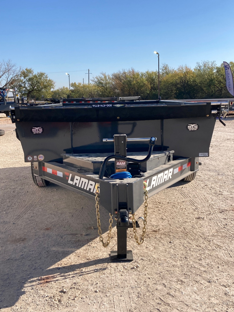 New 2026 Lamar Trailers BD 83" X 14' DL - 14K LOW-PRO DUMP