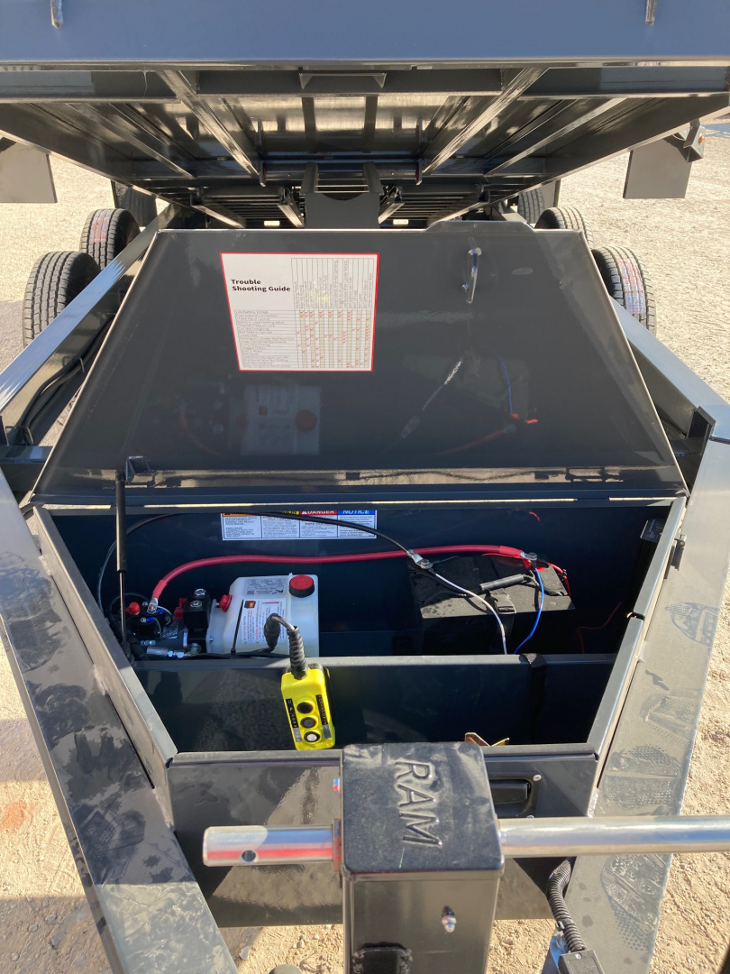New 2026 Lamar Trailers BD 83" X 14' DL - 14K LOW-PRO DUMP