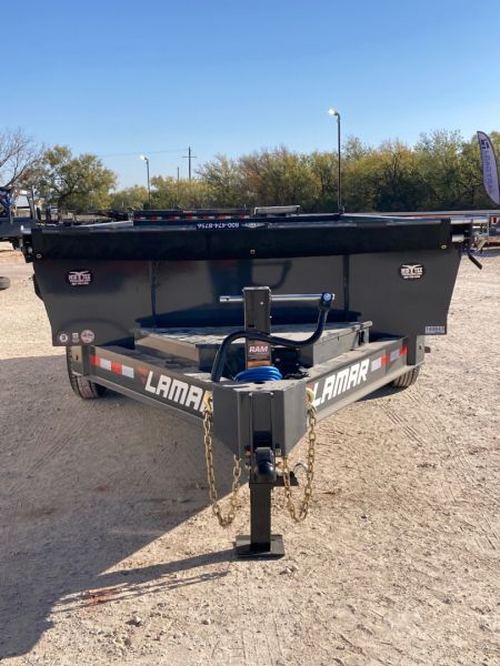 New 2026 Lamar Trailers BD 83" X 14' DL - 14K LOW-PRO DUMP