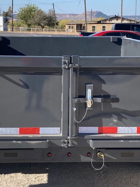 New 2026 Lamar Trailers BD 83" X 14' DL - 14K LOW-PRO DUMP