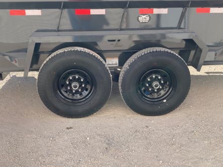 New 2026 Lamar Trailers BD 83" X 14' DL - 14K LOW-PRO DUMP