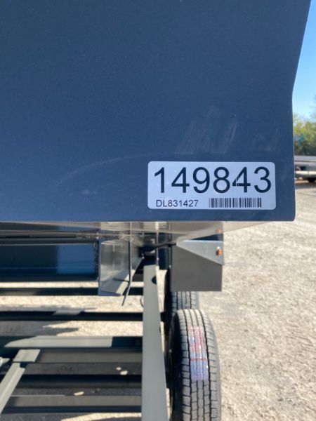 New 2026 Lamar Trailers BD 83" X 14' DL - 14K LOW-PRO DUMP