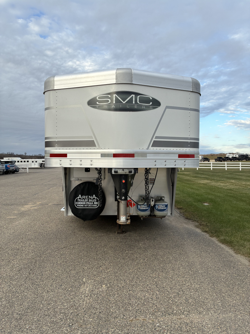 Used 2020 SMC 2H 9' LQ Horse Trailer