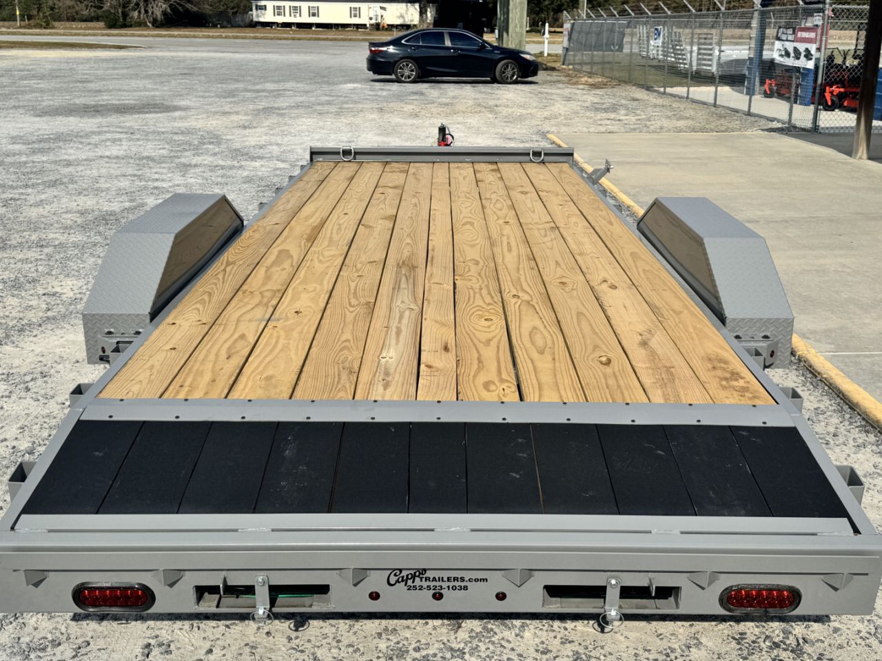 New 2027 Liberty LC7K83X20C4 Battleship Grey Car Hauler