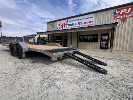New 2027 Liberty LC7K83X20C4 Battleship Grey Car Hauler