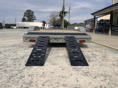 New 2027 Liberty LC7K83X20C4 Battleship Grey Car Hauler
