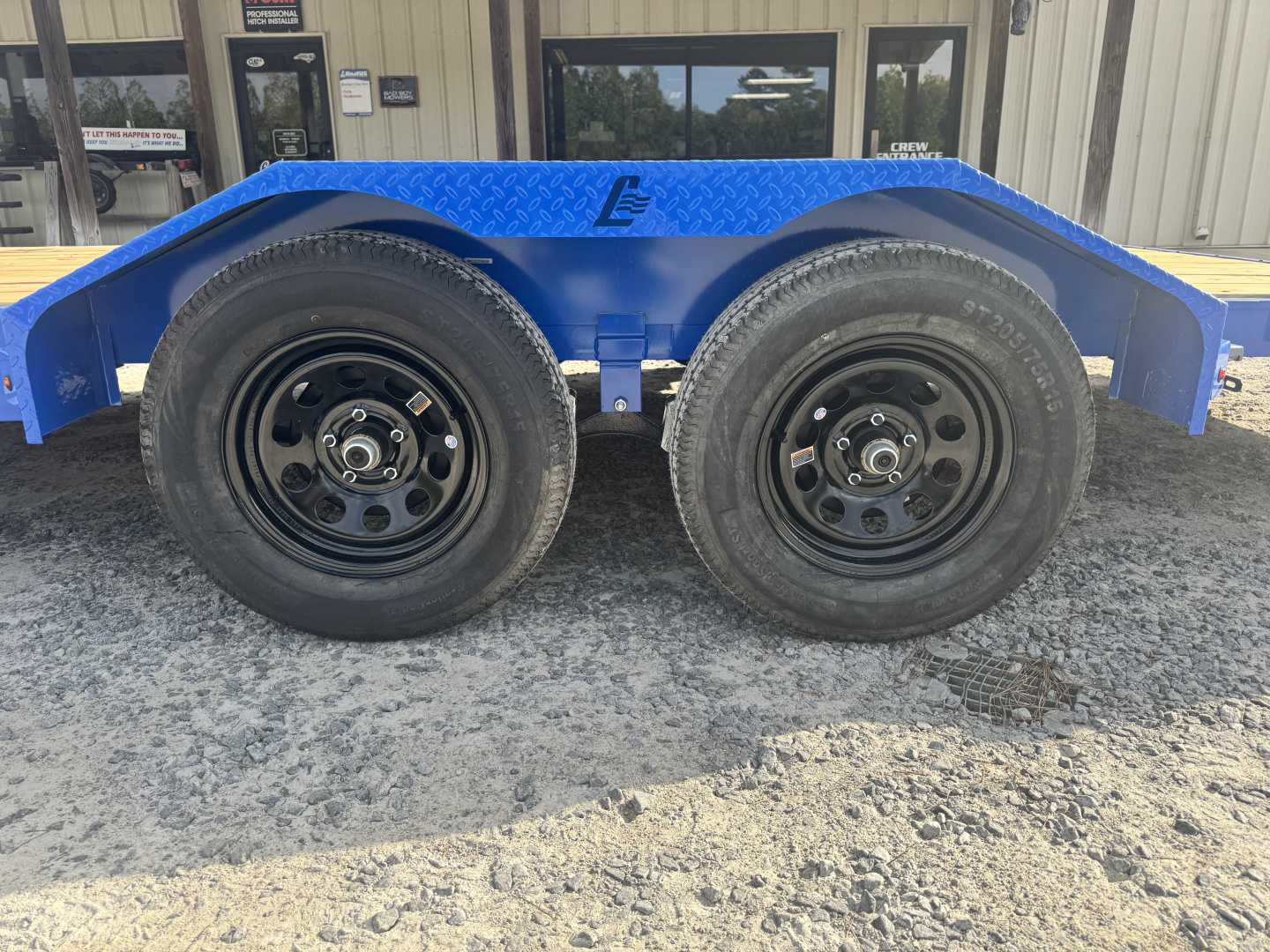 New 2027 Liberty LC7K83X20C4 Freedom Blue Car Hauler