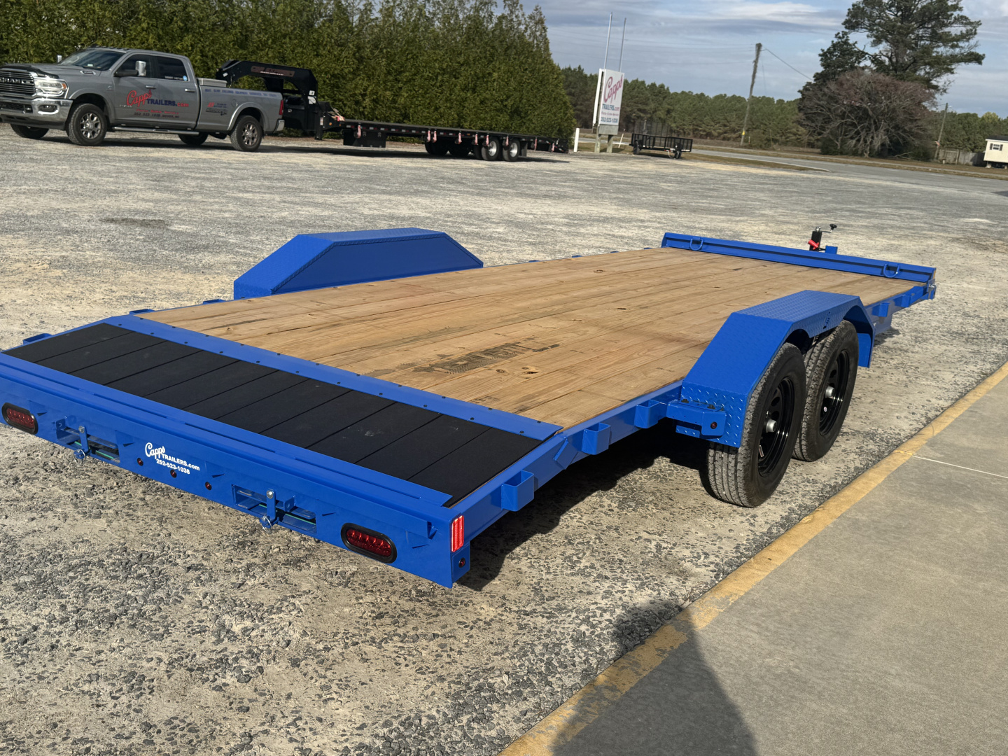 New 2027 Liberty LC7K83X20C4 Freedom Blue Car Hauler
