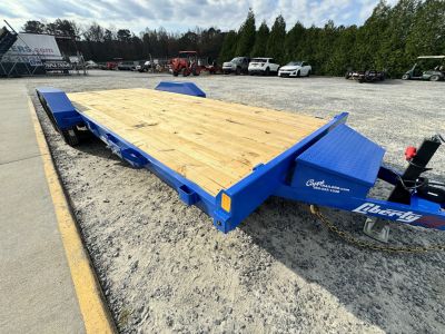 New 2027 Liberty LC7K83X20C4 Freedom Blue Car Hauler
