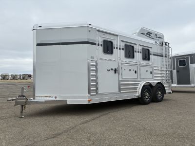 New 2027 4-Star 3H BP with Mangers Horse Trailer