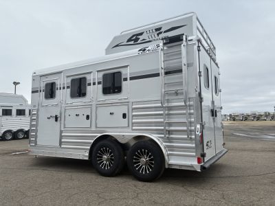 New 2027 4-Star 3H BP with Mangers Horse Trailer
