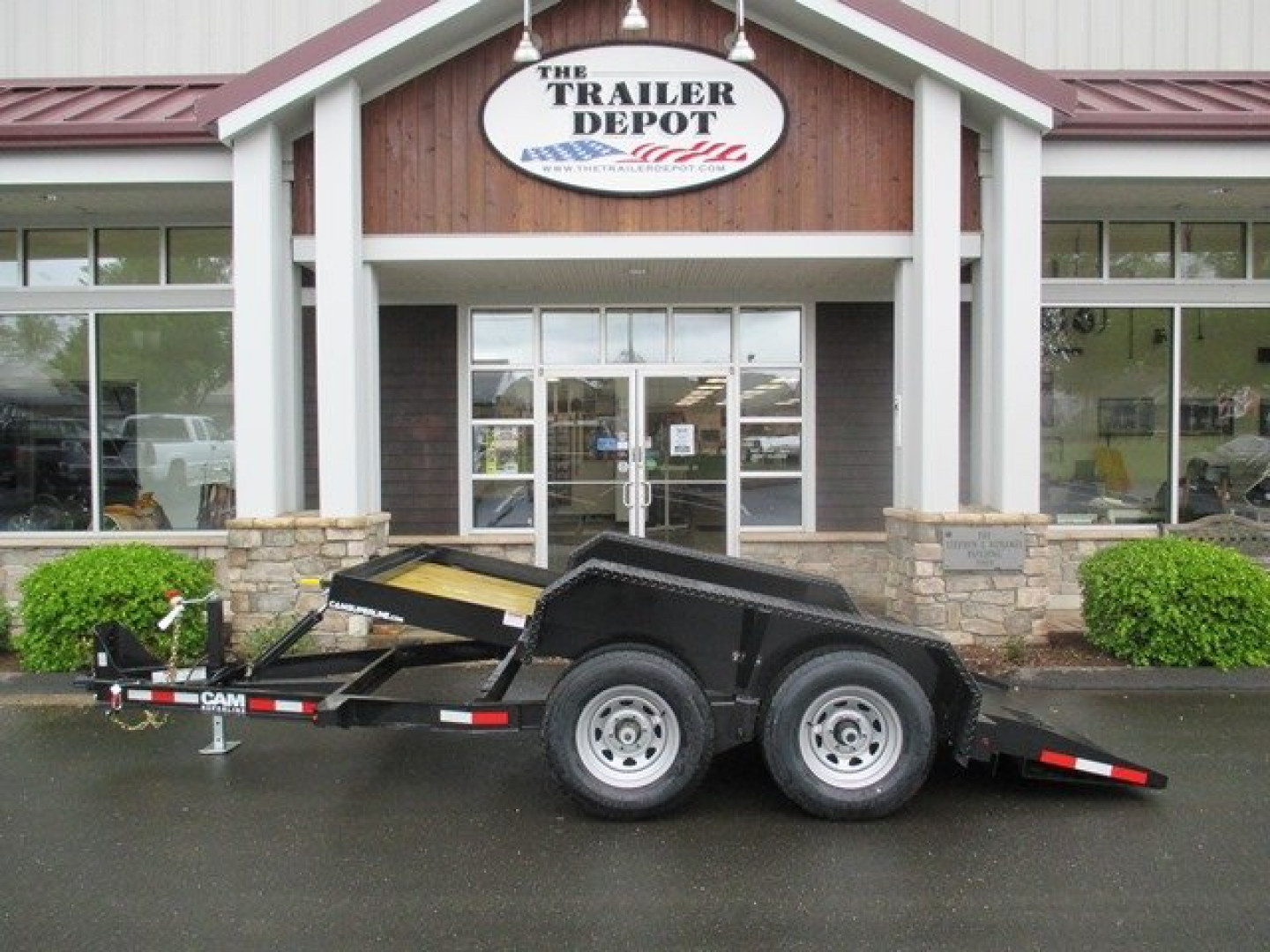 New CAM Superline 6’3″ X 12′ FULL DECK TILT TRAILER 11K