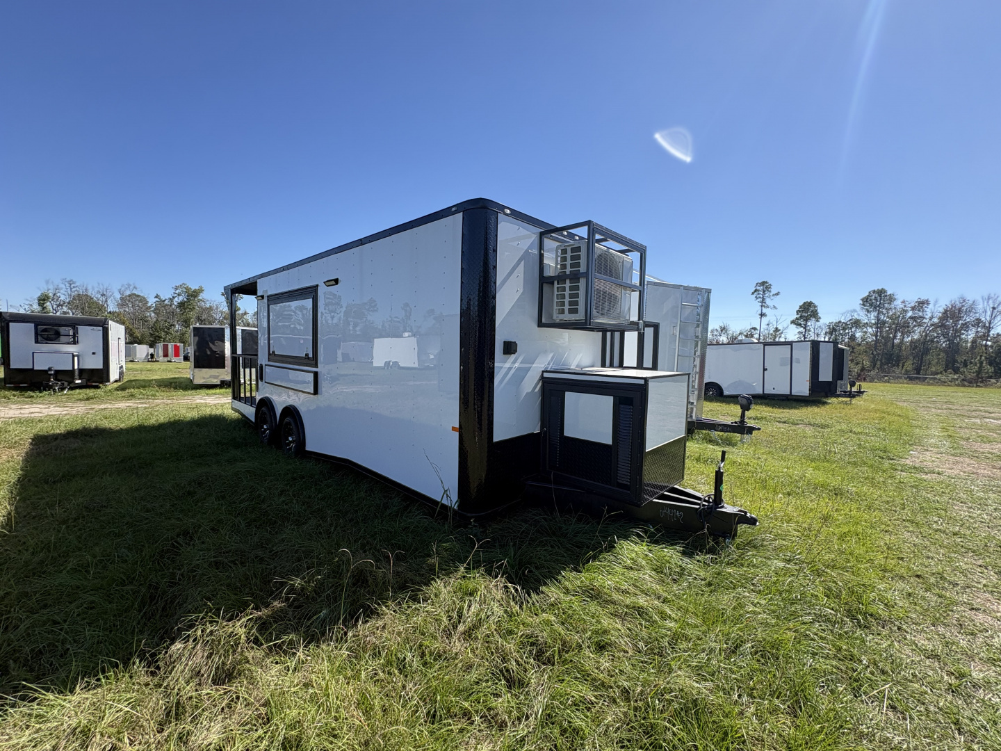 New 2027 Rock Solid Cargo 8.5x26 Custom Concession Trailer – White