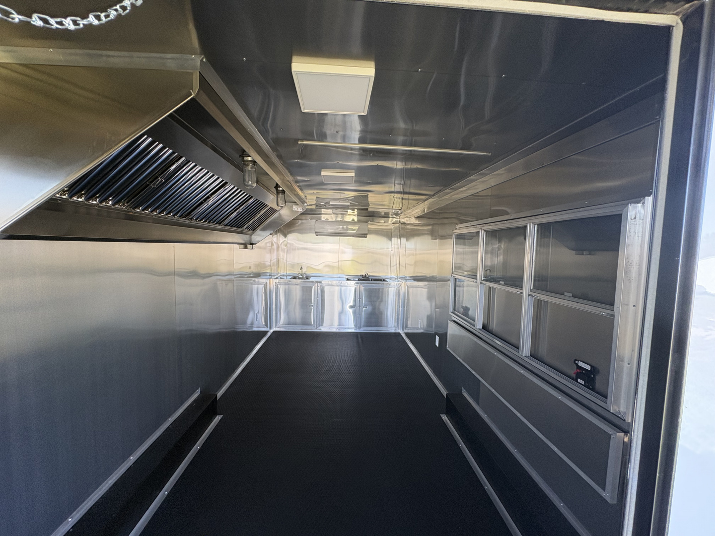 New 2027 Rock Solid Cargo 8.5x26 Custom Concession Trailer – White
