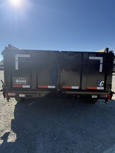 New 2026 Diamond C Trailers LPT207 7x14 32" Walls w/ Electric Tarp