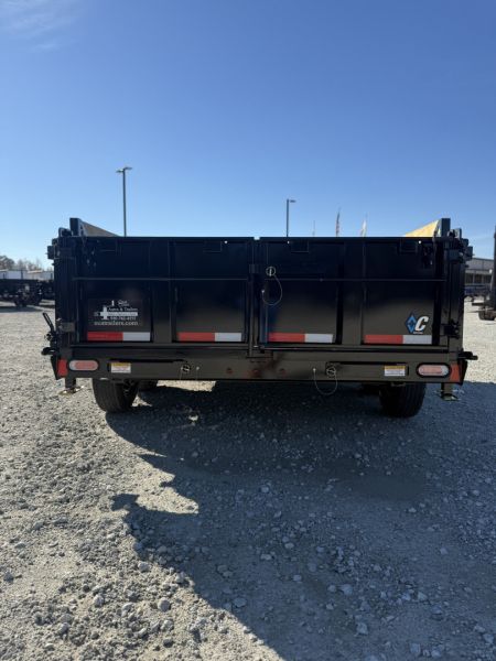 New 2026 Diamond C Trailers LPT207 7x14 24" Walls w/ Electric Tarp