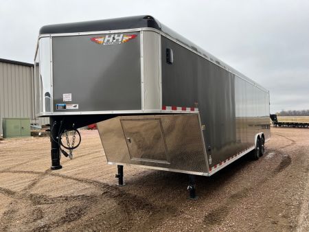 New 2026 H&H Trailers 26 Gooseneck Cargo / Enclosed Trailer