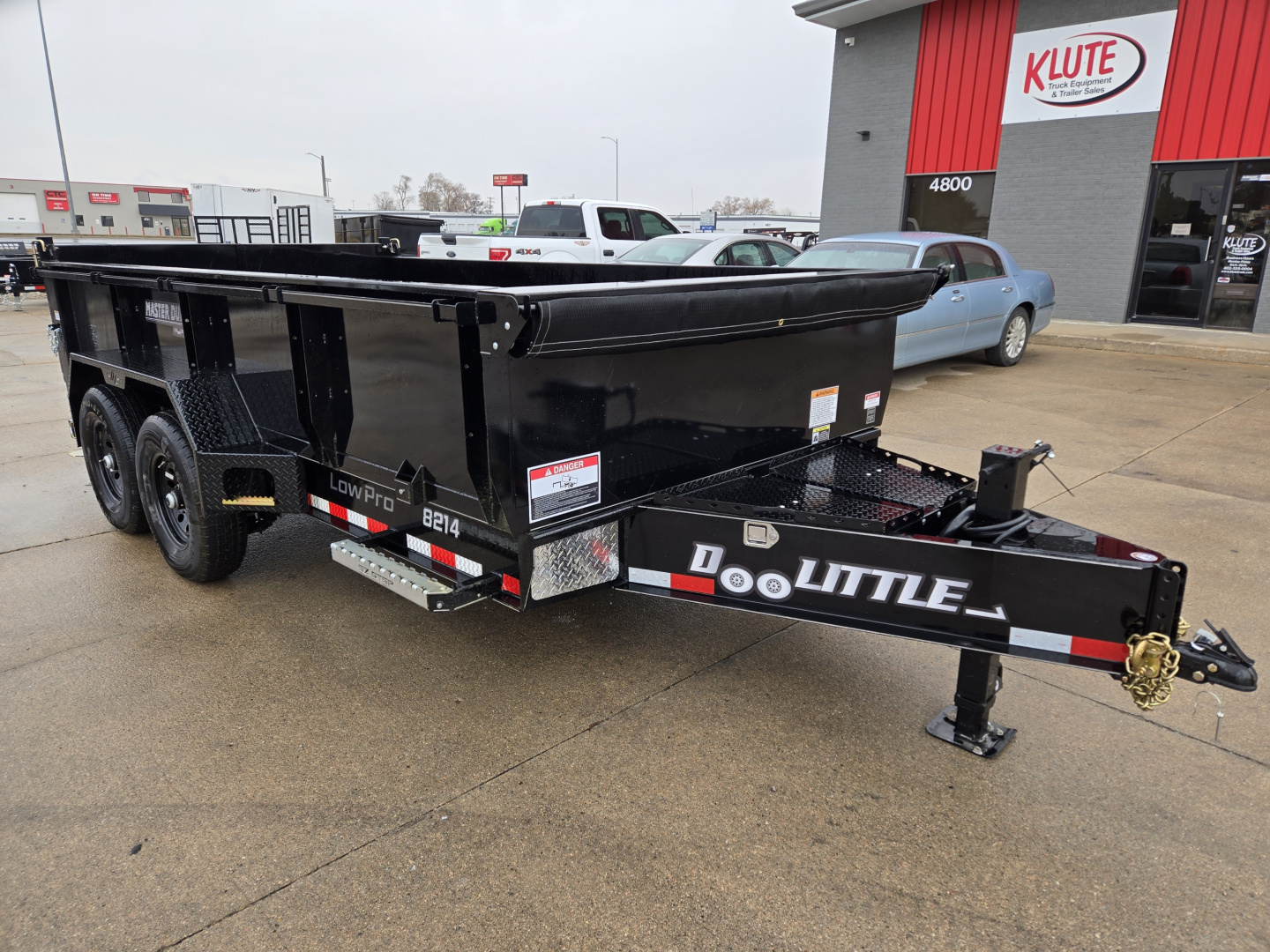 New 2026 Doolittle Trailers 82x14 14K I-Beam Master Dump Trailer