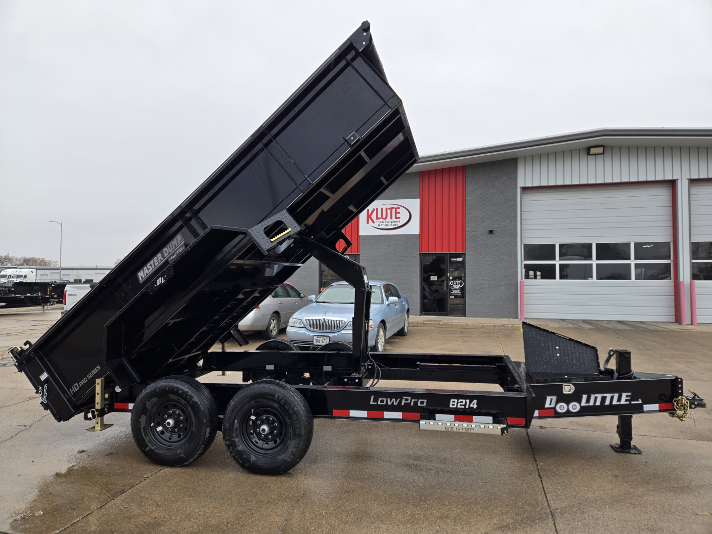 New 2026 Doolittle Trailers 82x14 14K I-Beam Master Dump Trailer