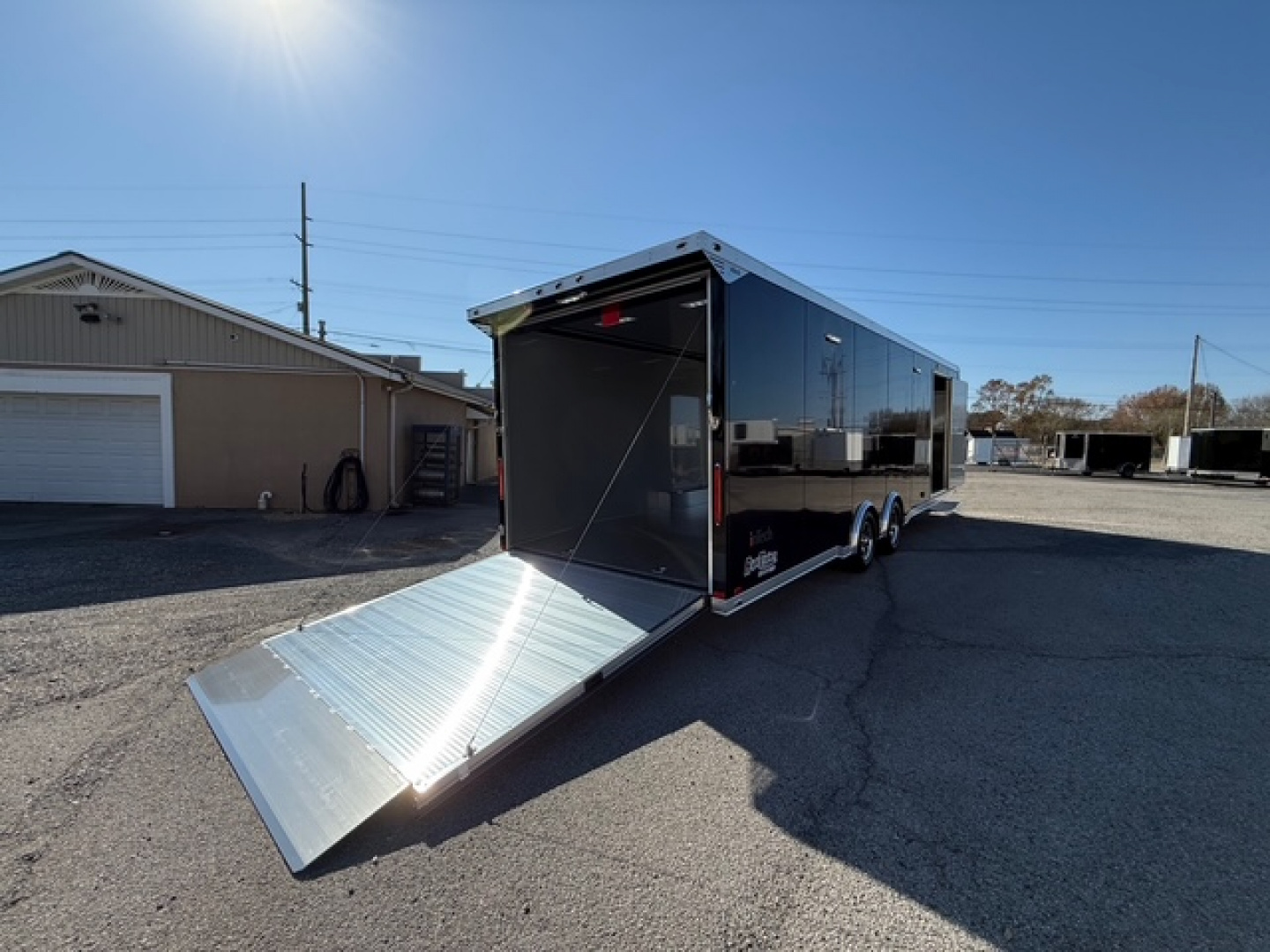 New 2026 INTECH 8.5X28 RACE TRAILER