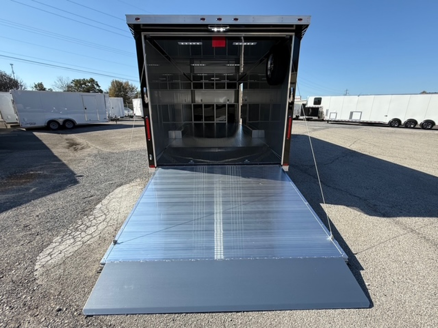 New 2026 INTECH 8.5X28 RACE TRAILER