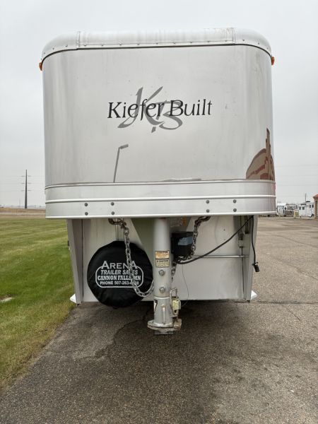 Used 2003 Kiefer Manufacturing 3H Gooseneck Horse Trailer