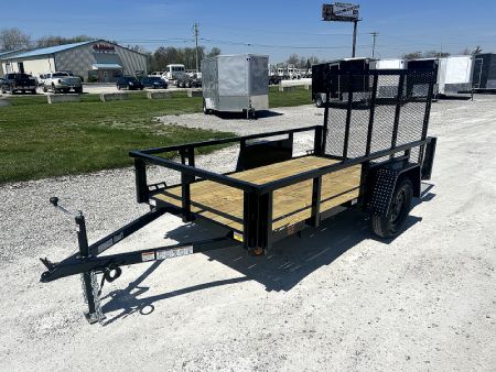 New 2026 Quality Steel and Aluminum 62 x10' Steel Utility Trailer