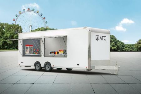 New 2024 ATC 24 FT ENCLOSED VENDING TRAILER