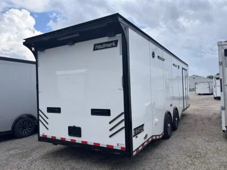 New 2026 Haulmark 28 FT EDGE RACE TRAILER TURBO II PACKAGE BLACK OUT TRIM