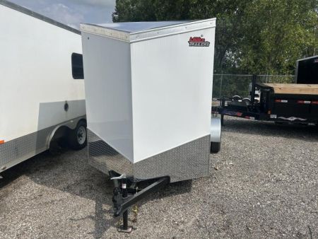 New 2024 United Trailers 6 X 12 FT ENCLOSED CARGO TRAILER WITH RAMP DOOr