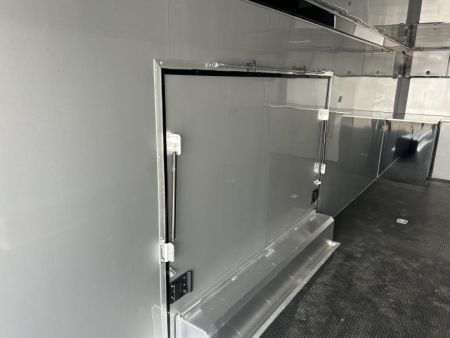 New 2023 ATC 8.5 X 28 FT CAR HAULER ROM500 WITH BLACK OUT KIT