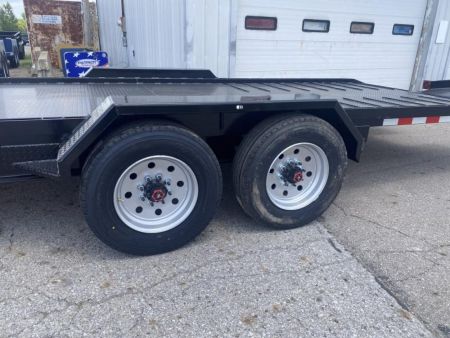 New 2025 Imperial Trailer 22 FT XHD SPLIT DECK TILT EQUIPMENT TRAILER 22K GVWR