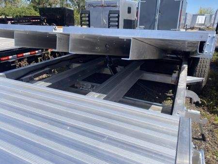 New 2025 Timpte 1424 24 FT ALUMINUM TILT EQUIPMENT TRAILER 14K GVWR