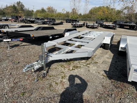 New 2025 Trailex CT-8055EXT ALL ALUMINUM OPEN CAR TRAILER 6' 8  X 18 FT