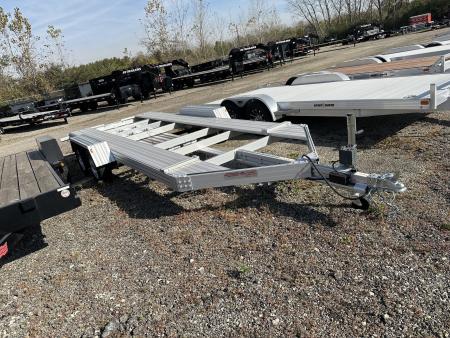 New 2025 Trailex CT-8055EXT ALL ALUMINUM OPEN CAR TRAILER 6' 8" X 18 FT