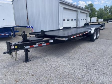New 2025 Imperial Trailer 22 FT XHD SPLIT DECK TILT EQUIPMENT TRAILER 22K GVWR