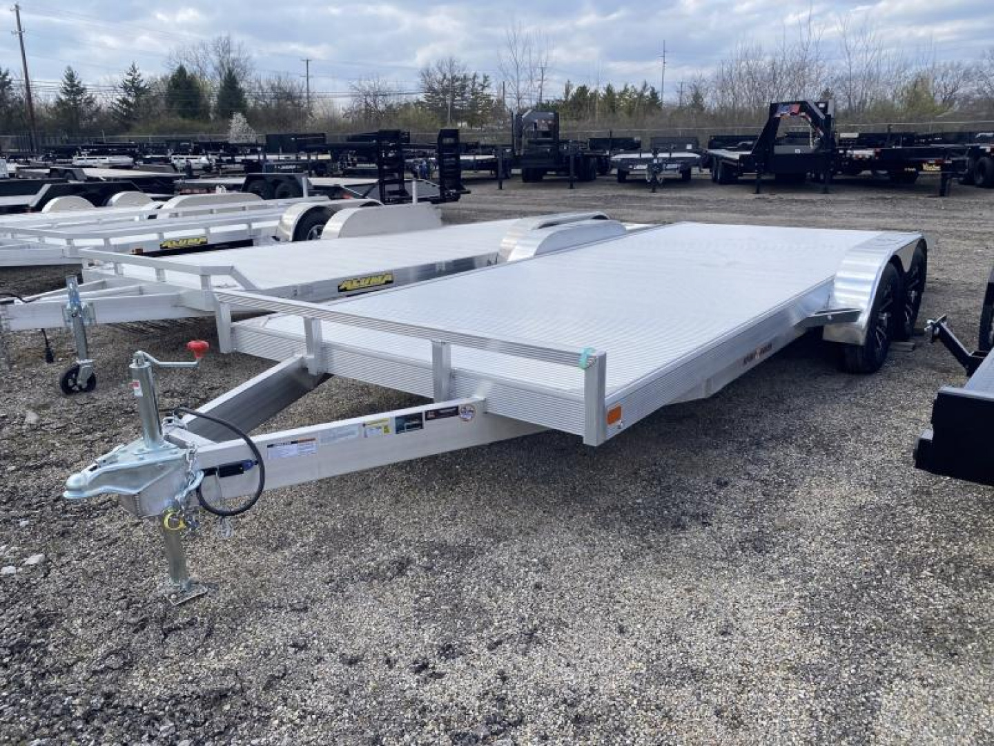 New 2024 Sport Haven 7 X 20 FT ALL ALUMINUM CAR HAULER 7K GVWR