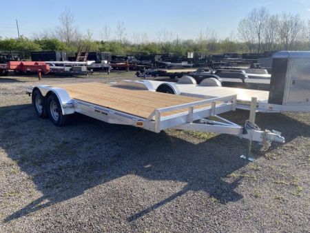New 2025 Sport Haven 18 FT ALUMINUM CAR HAULER WOOD DECK 7K GVWR
