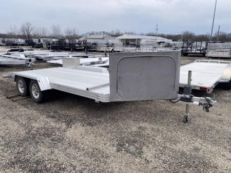 Used 2019 Trailex USED ALUMINUM TRAILEX TRAILER WITH ROCK GUARD AND WINCH