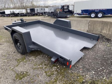 New 2025 Lamar Trailers 6 FT 6 IN X 12 FT TILT TRAILER STEEL DECK 7K GVWR