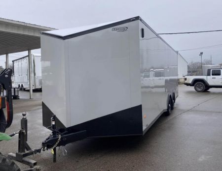 New 2025 Bravo Trailers SCOUT 24 FT ENCLOSED CAR HAULER 7 FT INT BLACK OUT TRIM 10K GVWR *FACTORY CLOSE OUT*