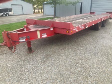 Used 2000 Talbert Mfg 25 FT USED TANDEM DUAL EQUIPMENT TRAILER