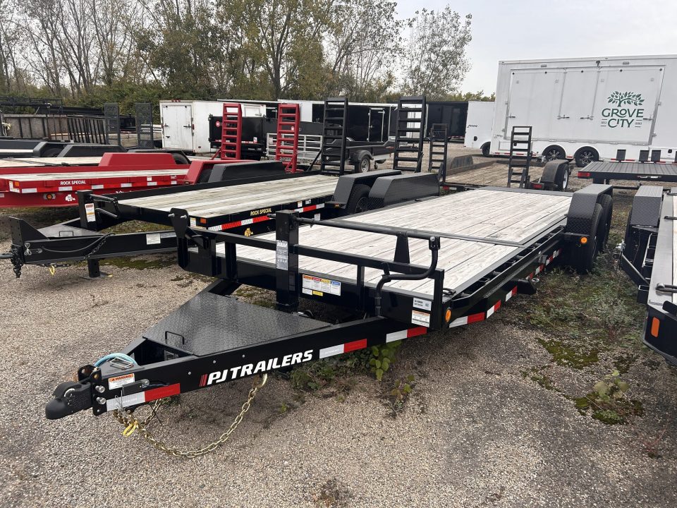 New 2025 PJ Trailers 7 X 22 FT TILT TRAILER 14K GVWR