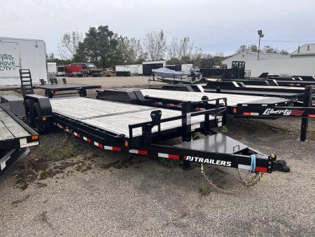 New 2025 PJ Trailers 7 X 22 FT TILT TRAILER 14K GVWR