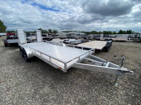 New 2022 Sport Haven 7 X 18 FT ALUMINUM EQUIPMENT HAULER 10K GVWR