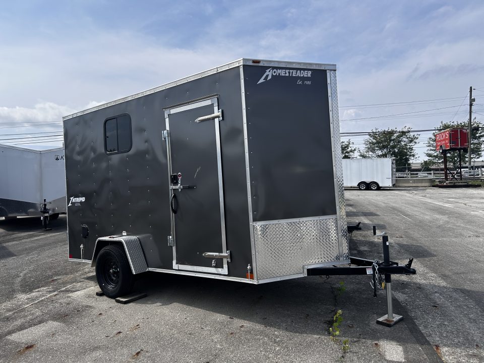 New 2026 Homesteader Trailer 6 X 12 FT CARGO 7 FT INT DRD WINDOW